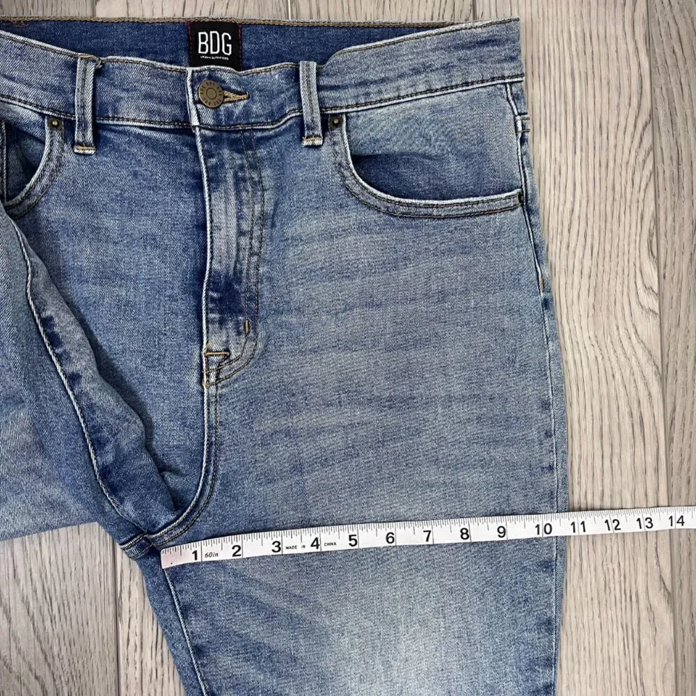 BDG Women Size 32 Twig Cotton Stretch High Rise Skinny Leg Casual Denim Jeans
